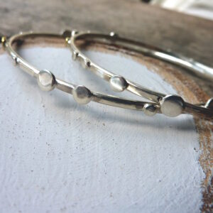 Silver Satellite Bangle