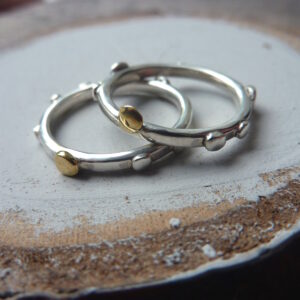 Silver Satellite Ring